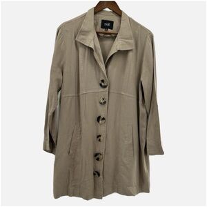 Talie- Women’s Beige Linen Blend Jacket Size Small